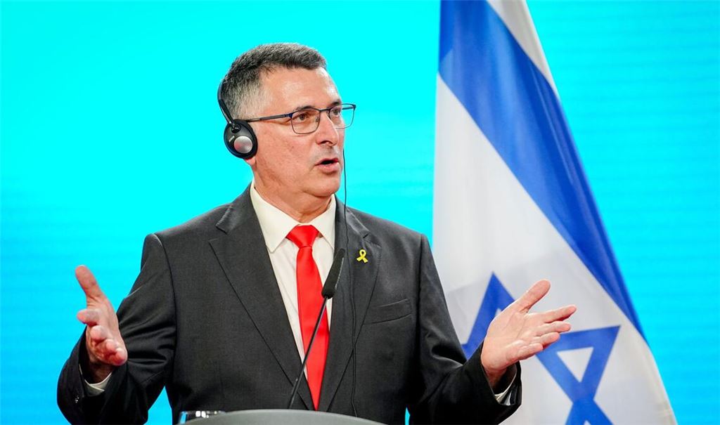Gideon Saar, Außenminister von Israel. Die Strafverfolgung jüdischer Beschneider in Belgien sorgt für Kritik aus Israel und den USA (Archivfoto).