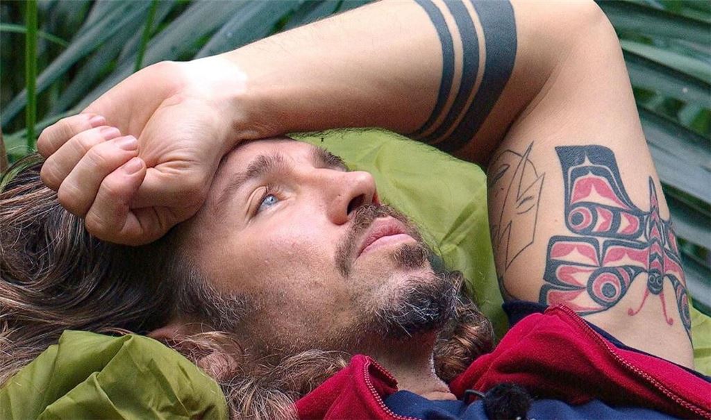 Gil Ofarim im Dschungelcamp.