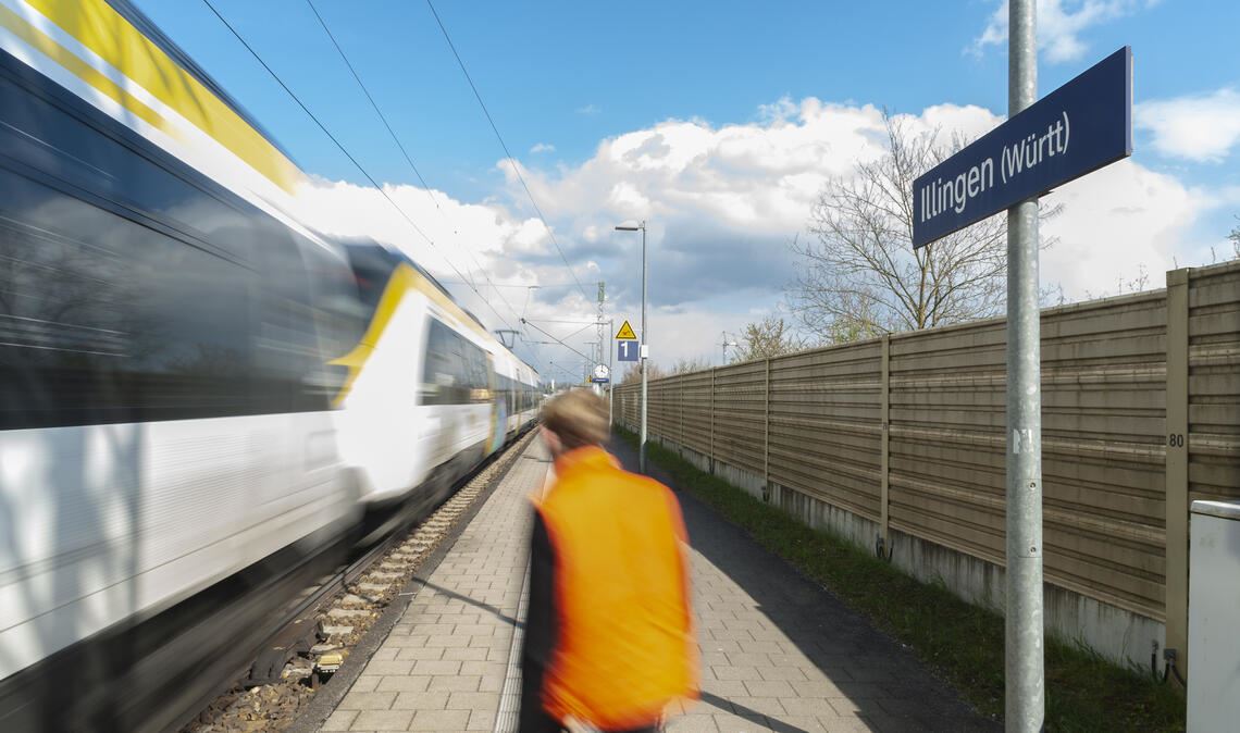 Gilt als Brennpunkt in Sachen Vandalismus: der Bahnhof in Illingen. Foto: Archiv