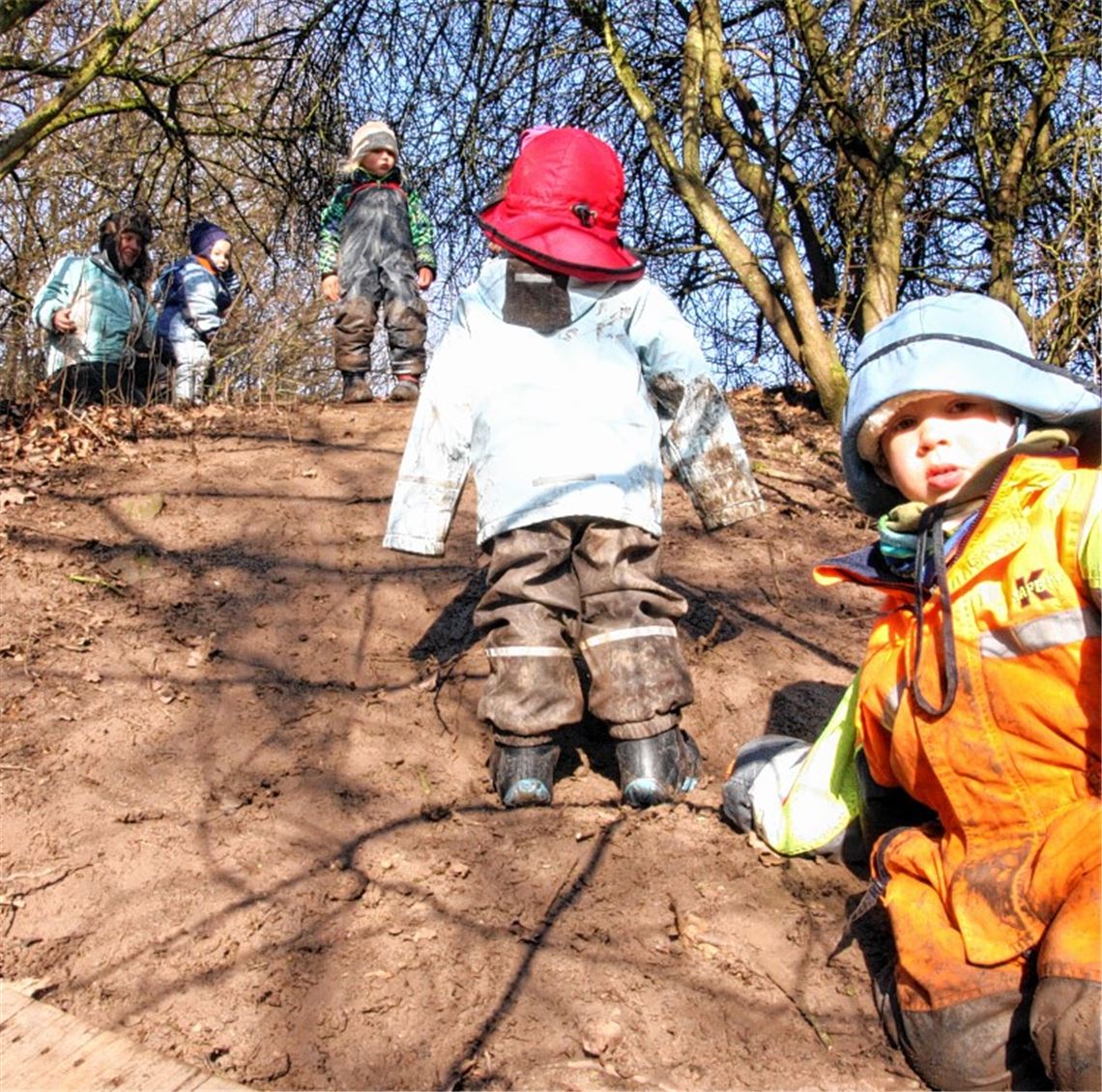 Gilt als Erfolgsmodell: Der Araneus-Waldkindergarten (Archivbild) betreut derzeit 18 Kinder im Alter zwischen drei und sechs Jahren.