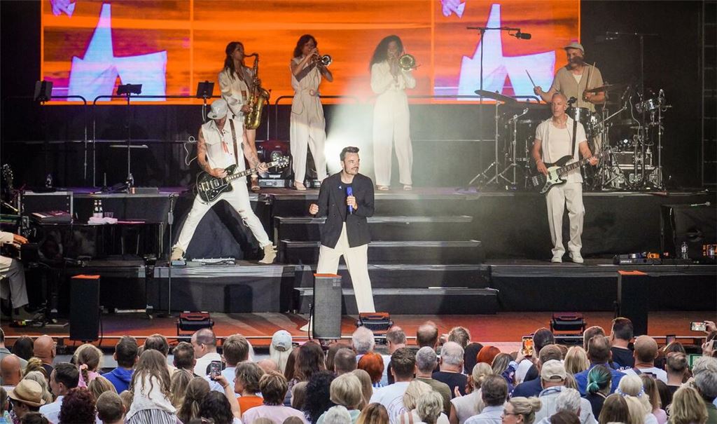 Giovanni Zarrellas Konzert auf dem Killesberg war ausverkauft.