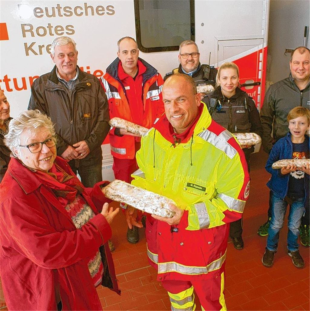 Bescherung für die Rettungskräfte