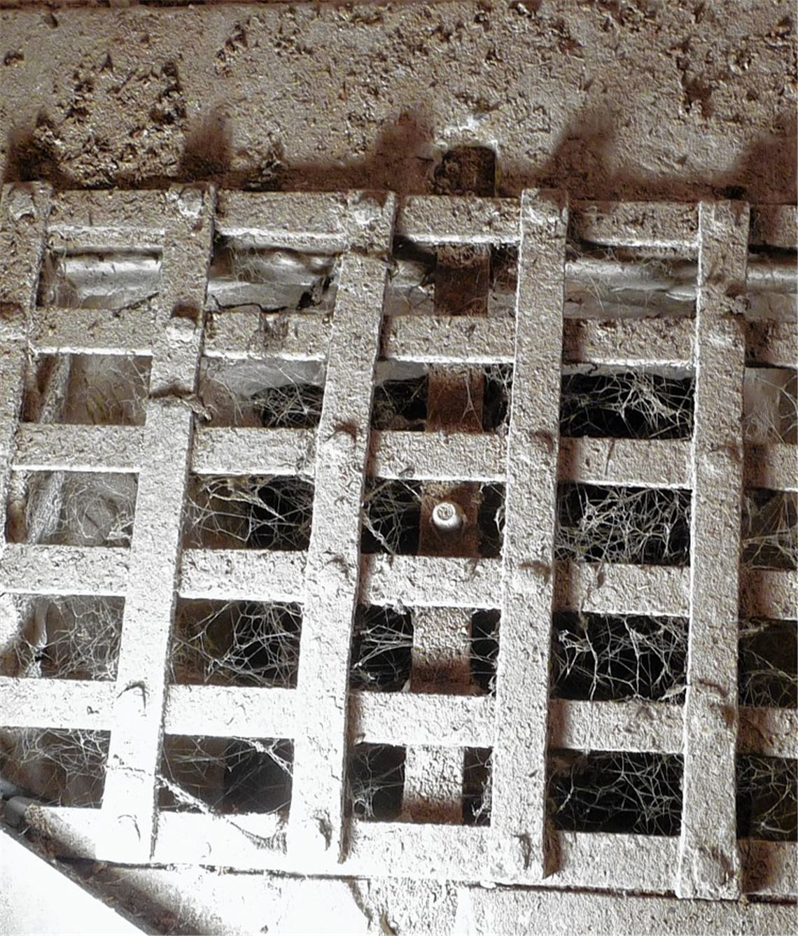 Gitter am Haspelturm.