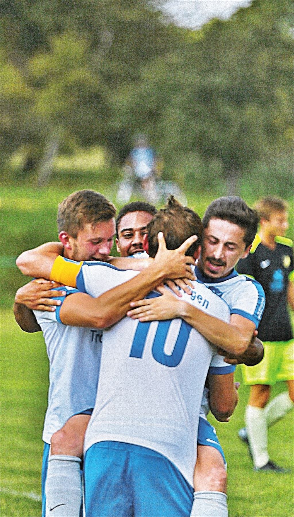 Gleich im ersten Saisonspiel gegen den FV Lienzingen Ende August haben die Knittlinger mit einem hochverdienten 5:2-Sieg gezeigt, dass sie ein Kandidat für den Titel sind.Archivfoto: Huber