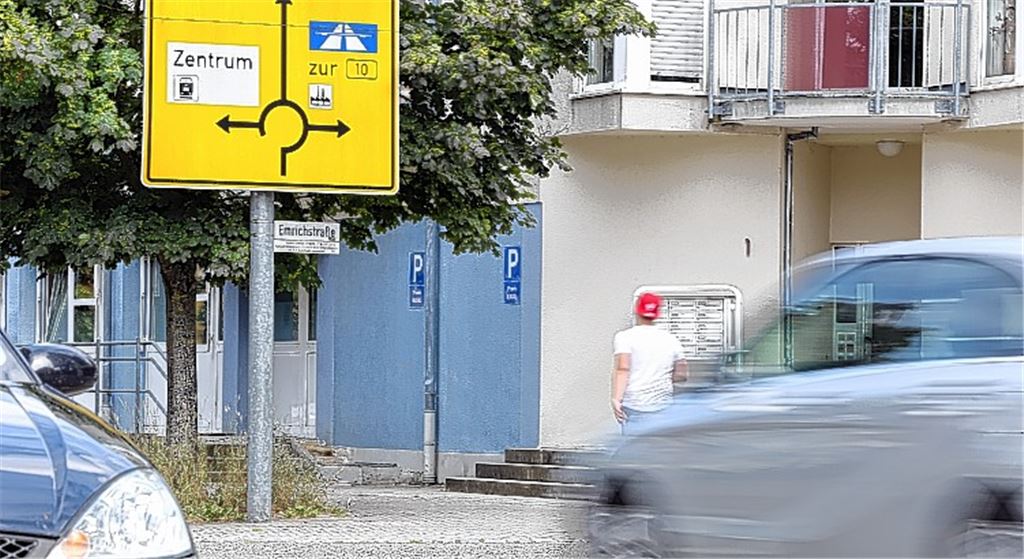 Vorsicht in der Hindenburgstraße