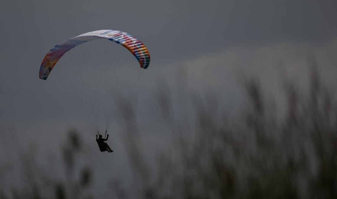 Gleitschirm-Unfall bei Waldstetten (Symbolbild)