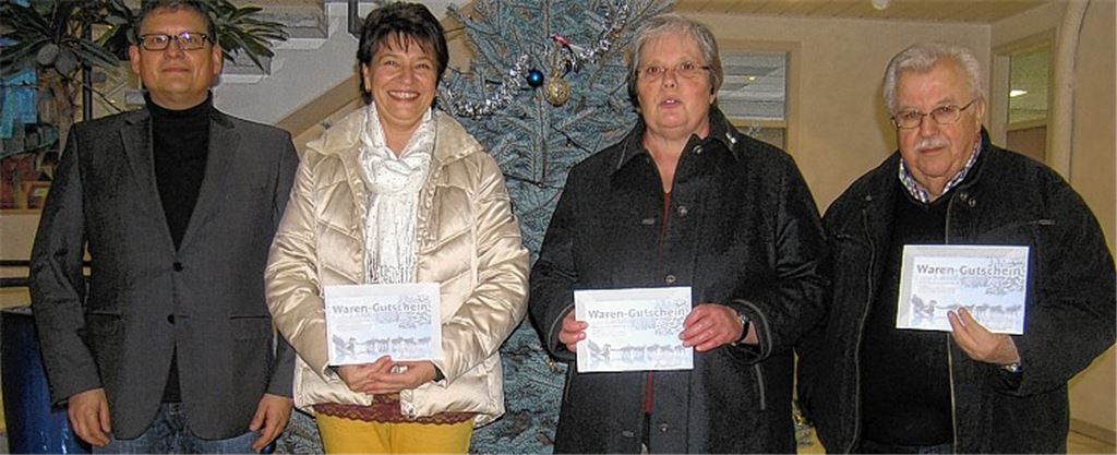 Glückliche Gewinner