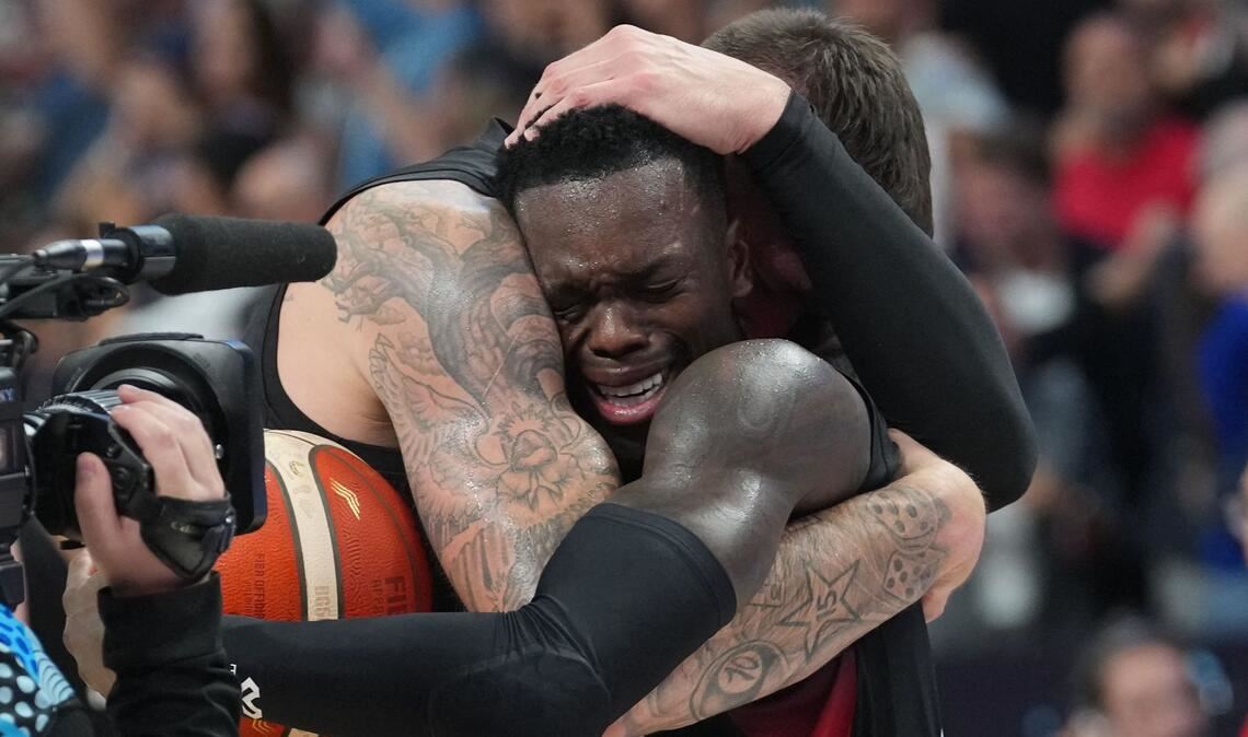 Glücksgefühle bei Dennis Schröder und Co.