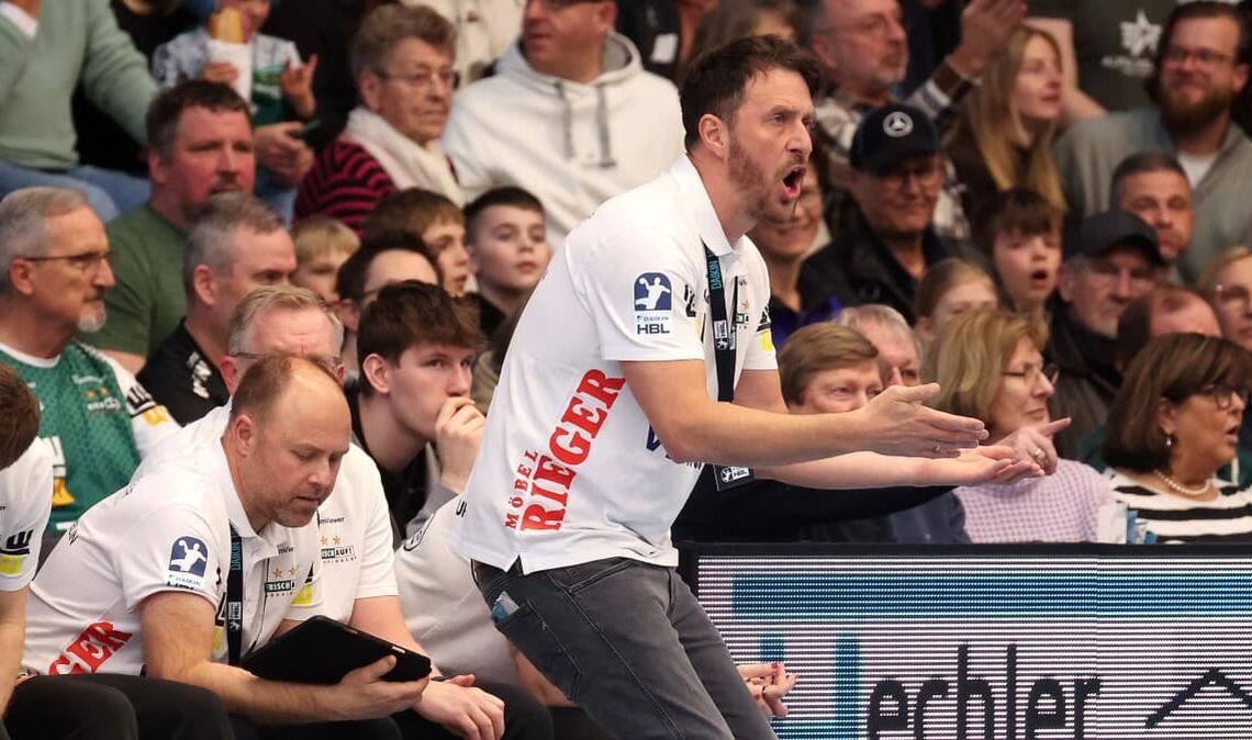 Göppingens Trainer Ben Matschke