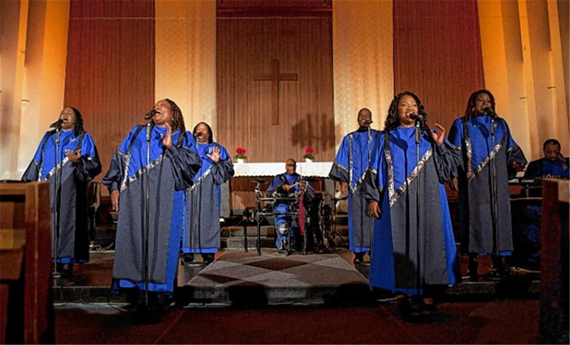 Gospelklänge stimmen auf das Fest ein.