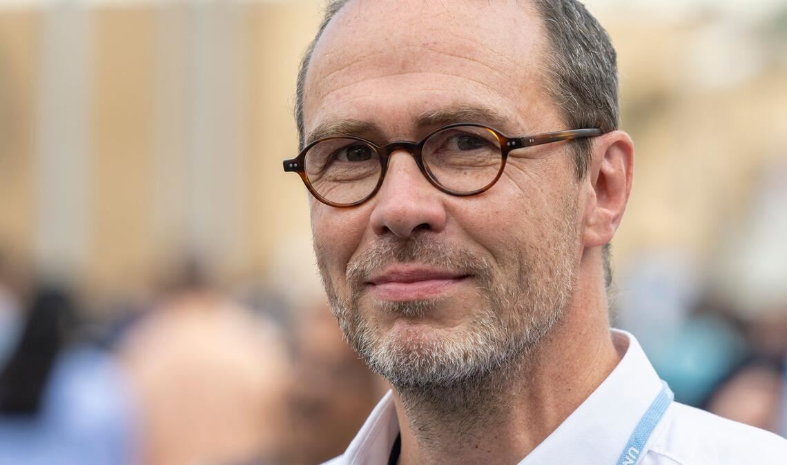 Greenpeace-Chef Martin Kaiser fordert einen schnellen Ausstieg aus den fossilen Energien (Archivbild).