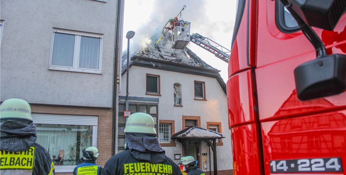 Großbrand in Ersingen Großbrand in Ersingen
