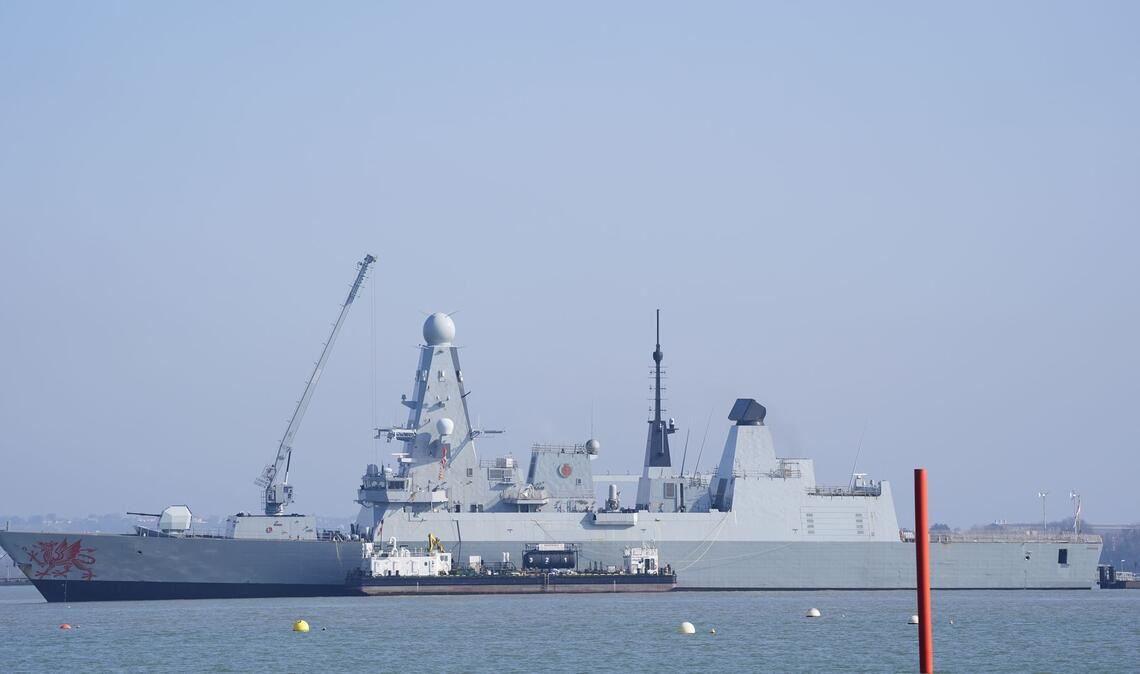 Großbritannien bringt seinen Zerstörer HMS Dragon für einen etwaigen Schutzeinsatz in der Straße von Hormus in Stellung
