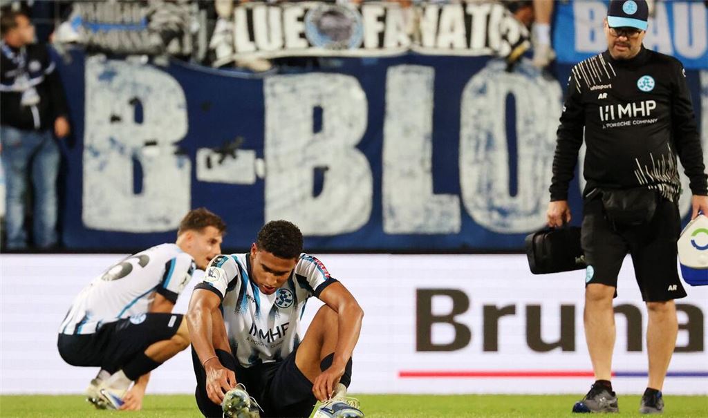 Große Enttäuschung bei Jacob Danquah und den Kickers.