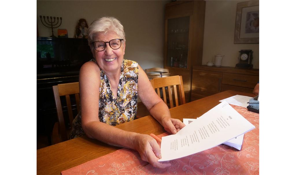 Große Freude bei Sigrid Ritter aus Maulbronn: Ihr Gedicht wird mit einem Preis bedacht. Foto: Friedrich