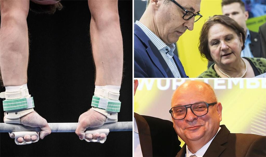 Große Herausforderung für den Sport in Baden-Württemberg: Theresa Schopper (im Bild mit dem neuen Ministerpräsidenten Cem Özdemir) ist in der Landesregierung nicht mehr die einzige Ansprechpartnerin für Jürgen Scholz und den LSV.