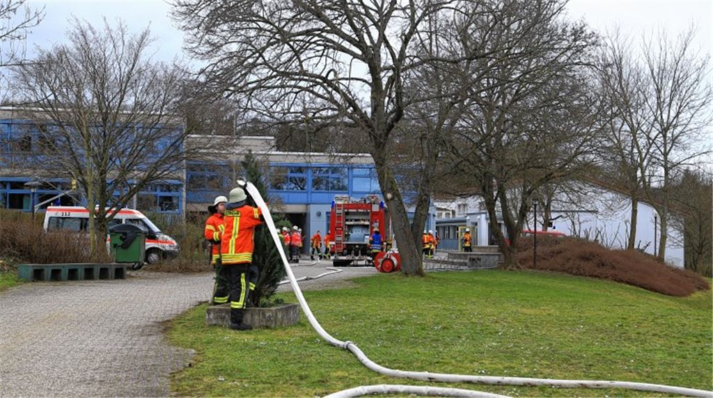 Feueralarm an der Heckengäuschule