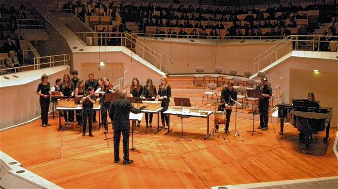 Großer Auftritt: Talentierte Schüler des Mühlacker Theodor-Heuss-Gymnasiums präsentieren in der Berliner Philharmonie Grieg-Werke in ungewöhnlichen Arrangements.