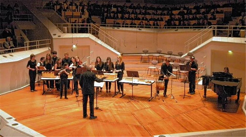 Großer Auftritt: Talentierte Schüler des Mühlacker Theodor-Heuss-Gymnasiums präsentieren in der Berliner Philharmonie Grieg-Werke in ungewöhnlichen Arrangements.
