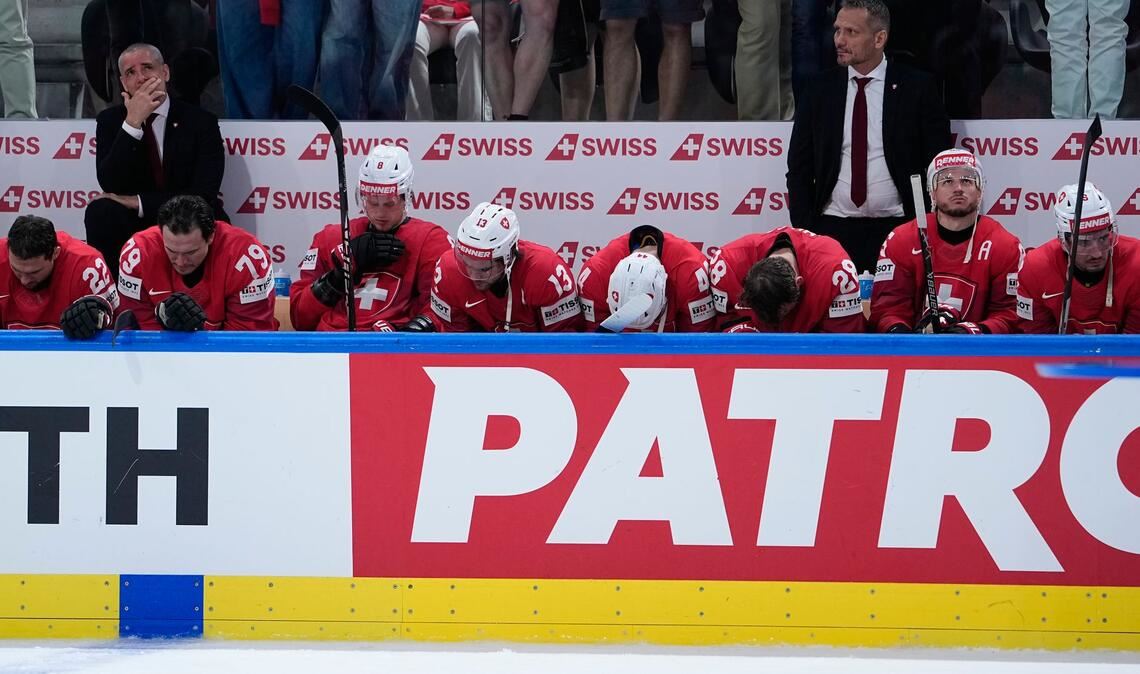 Großer Frust bei den Schweizern nach der erneuten Final-Niederlage.
