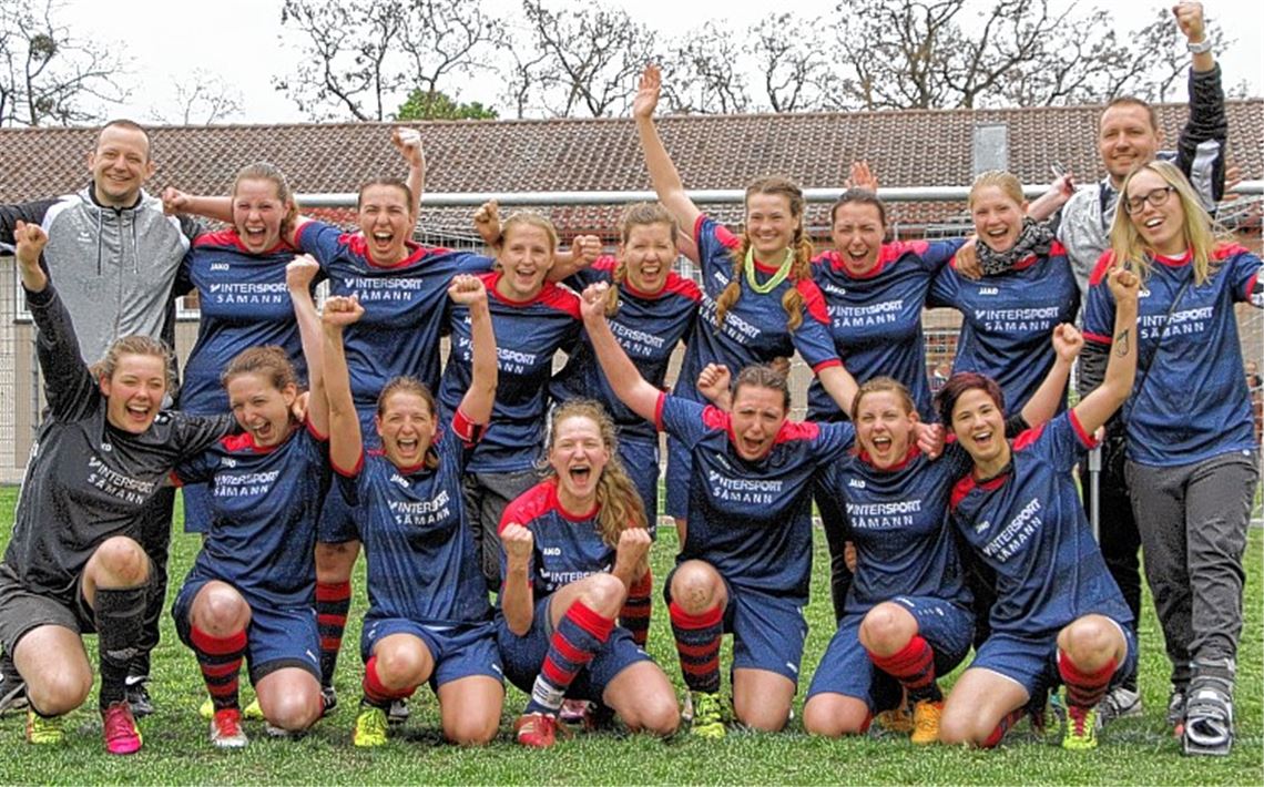 Meisterjubel in Großglattbach