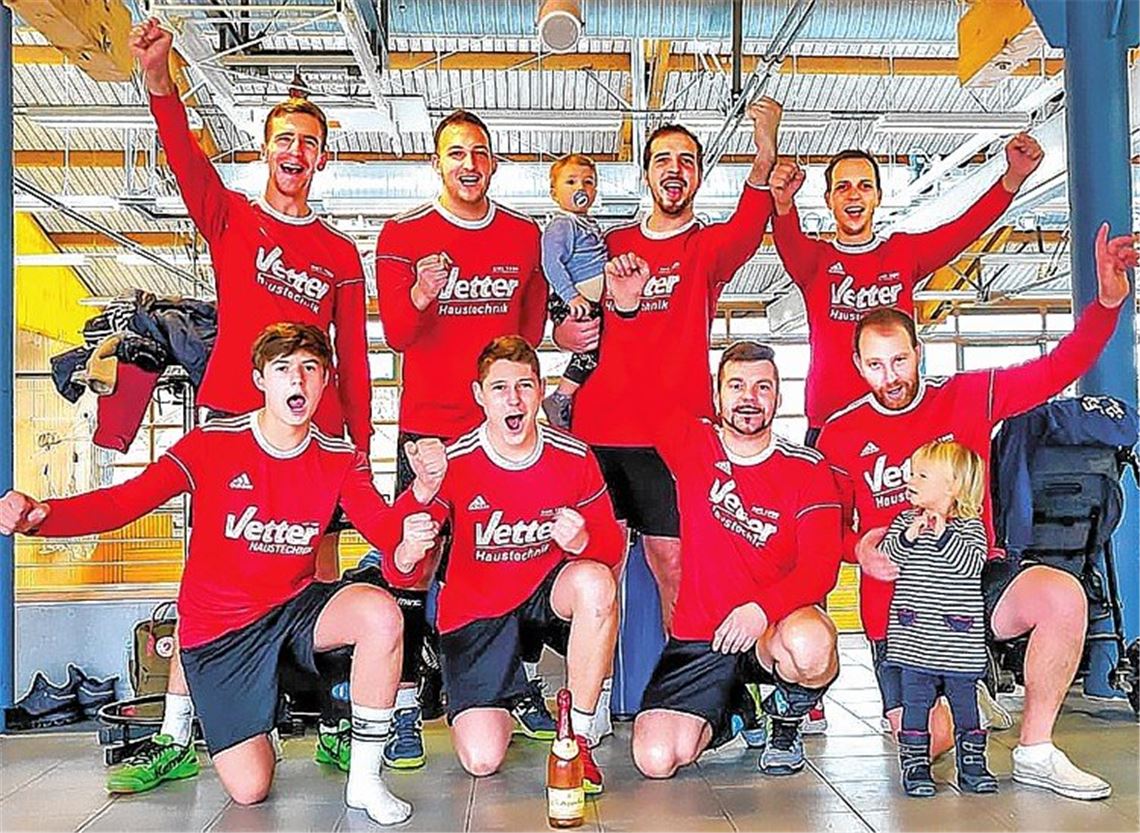 TSV-Faustballer feiern Aufstieg