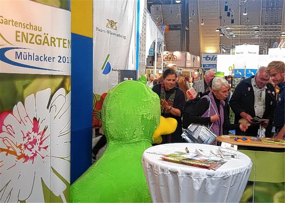 Großes Interesse an Gartenschau. Foto: privat