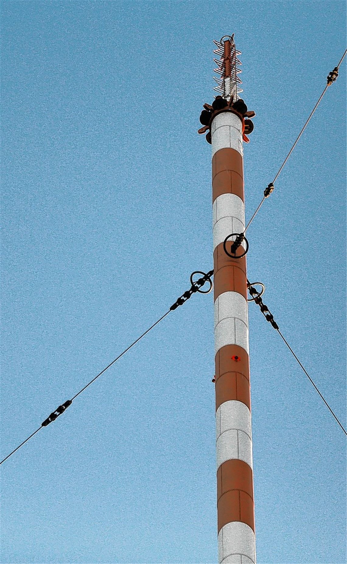 Großes Thema bei Leserbrief-Schreibern: der drohende Abriss des Sendermasts.Huber