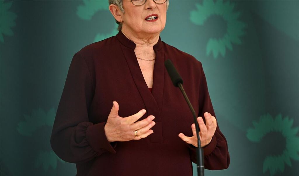 Grünen-Fraktionschefin Britta Haßelmann findet das Wehrdienst-Modernisierungsgesetz schlecht gemacht. (Archivbild)