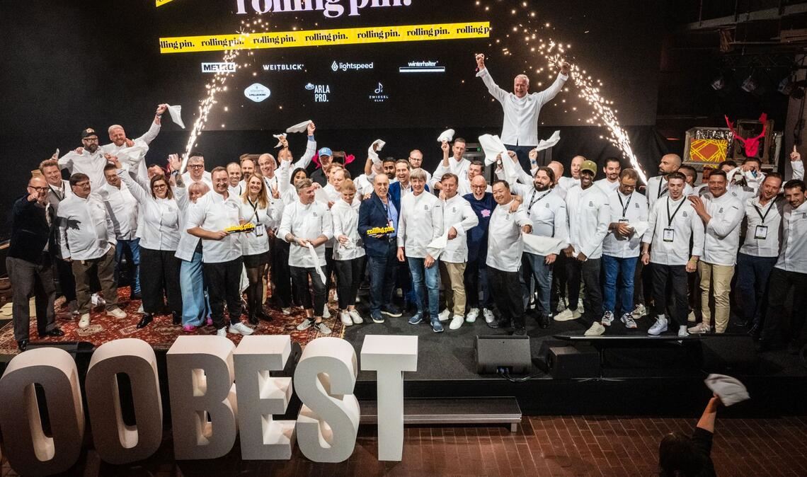 Grund zur Freude: die 100 Best Chefs wurden ausgezeichnet.