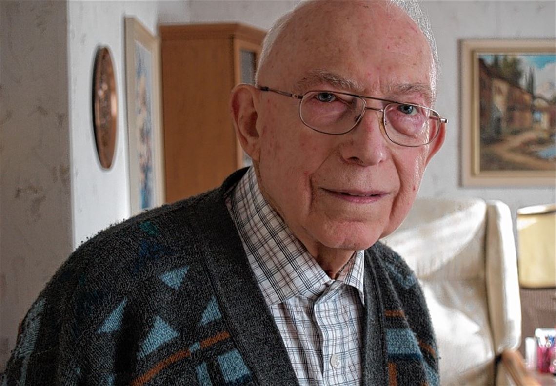 Günther Werner wird 90 Jahre alt. Foto: Filitz