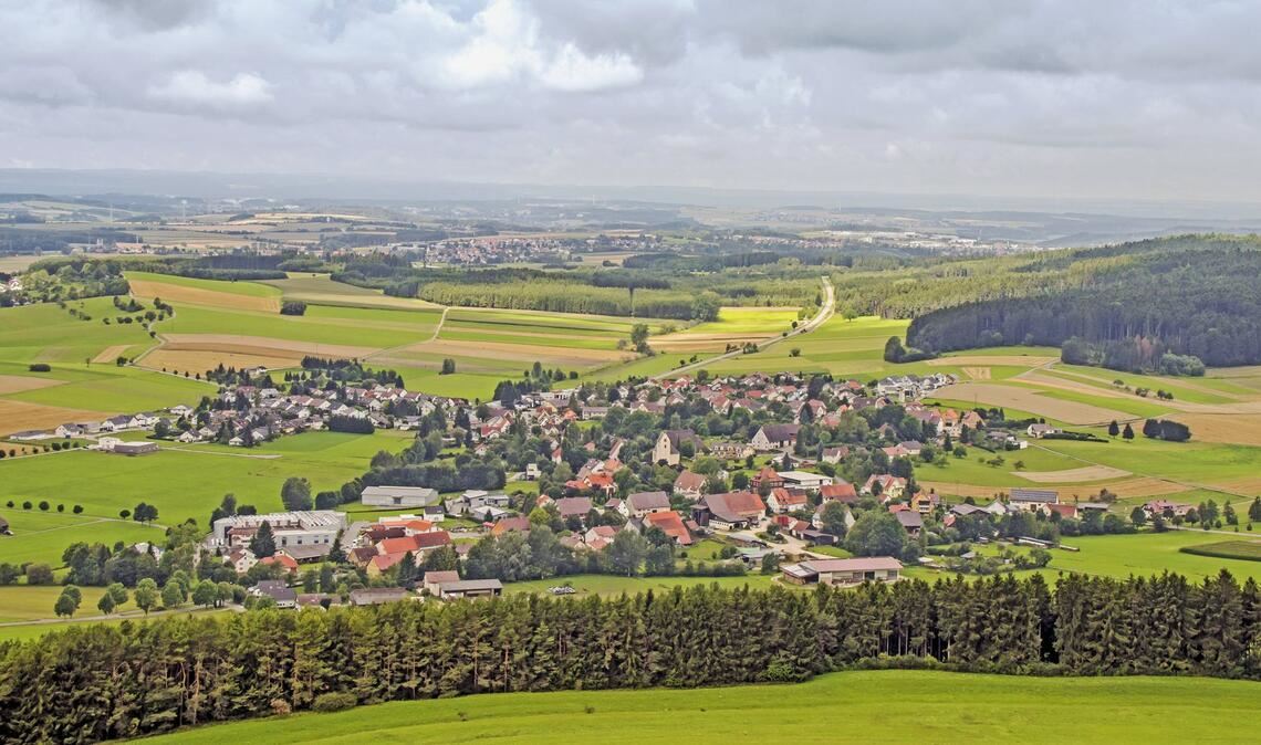 Gunningen auf der Baar-Hochebene.
