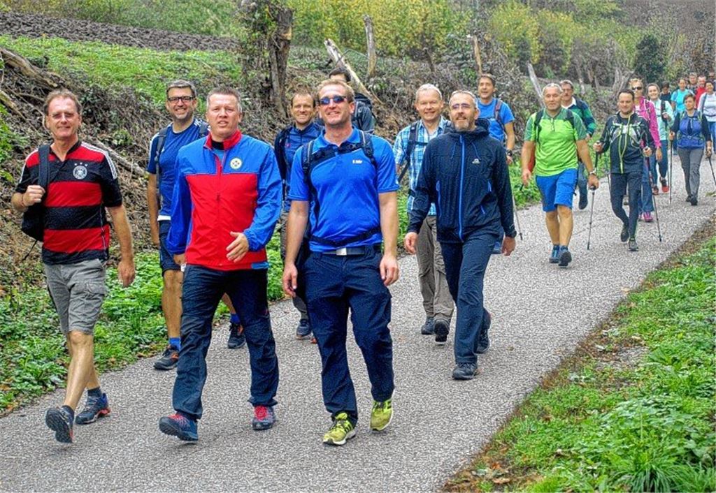 Nach 42 Kilometern geht’s zu Fuß nach Hause