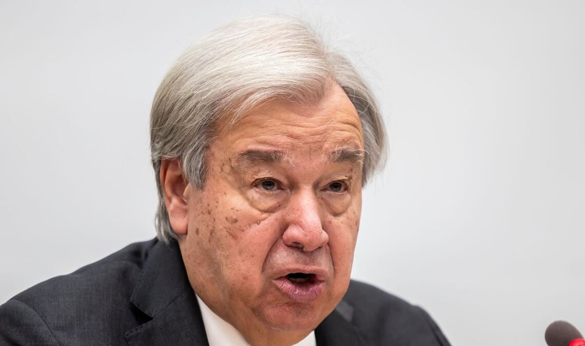 Guterres fordert Verhandlungen (Archivbild)