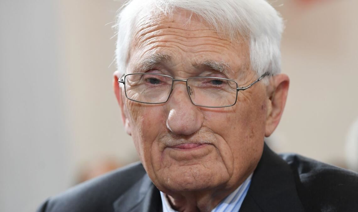Habermas glaubte bis zuletzt an die Macht der Vernunft.