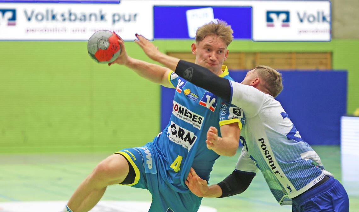 Hannes Schnepf steuert vier Treffer bei –zum Sieg reicht es nicht. Foto: Müller