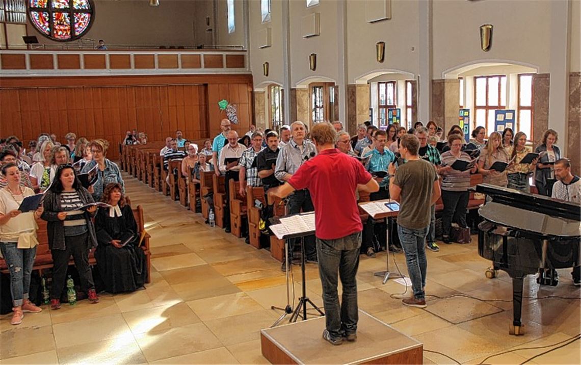 Mit ansteckender Freude