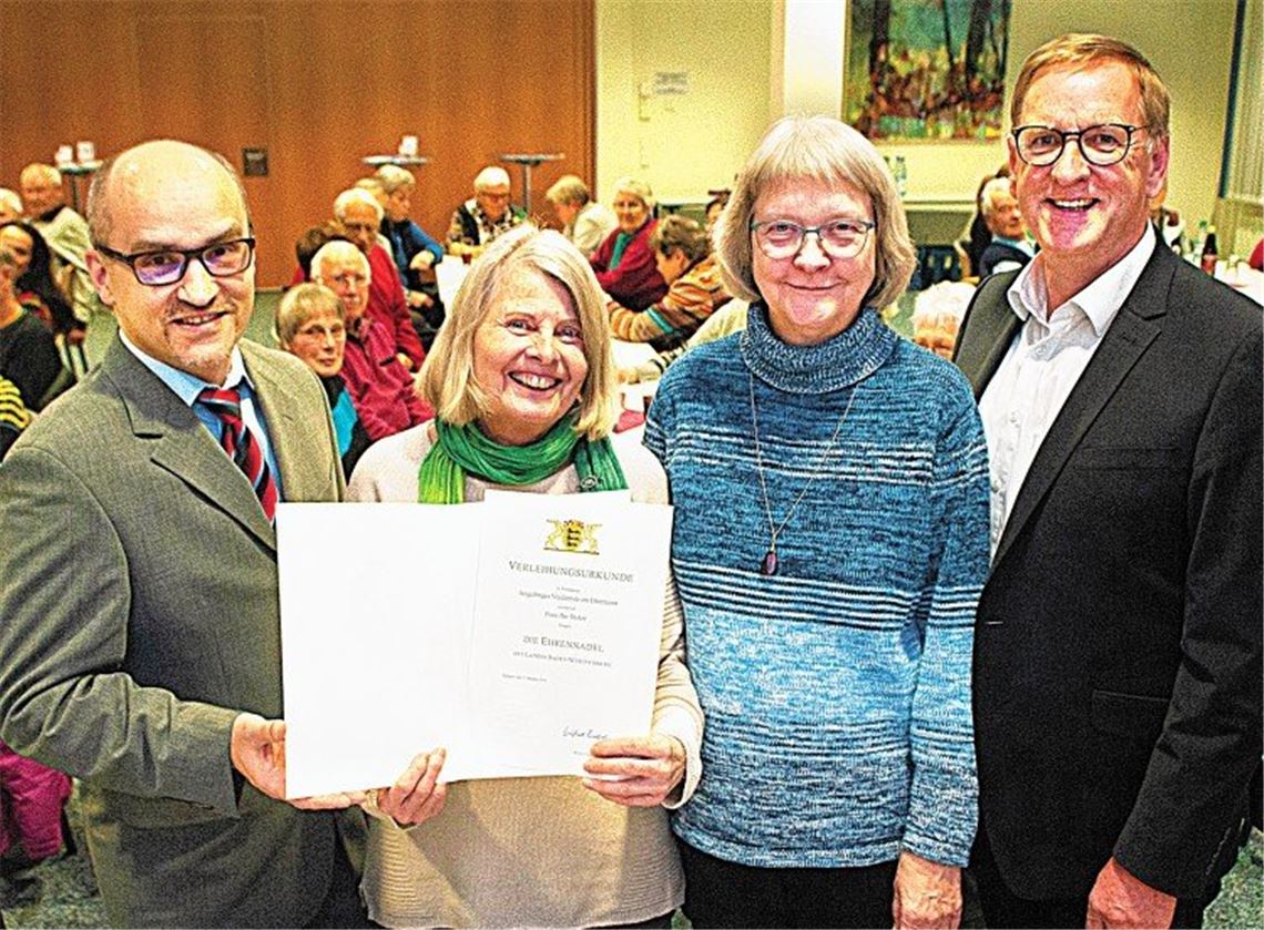 Landesehrennadel belohnt herausragendes Engagement