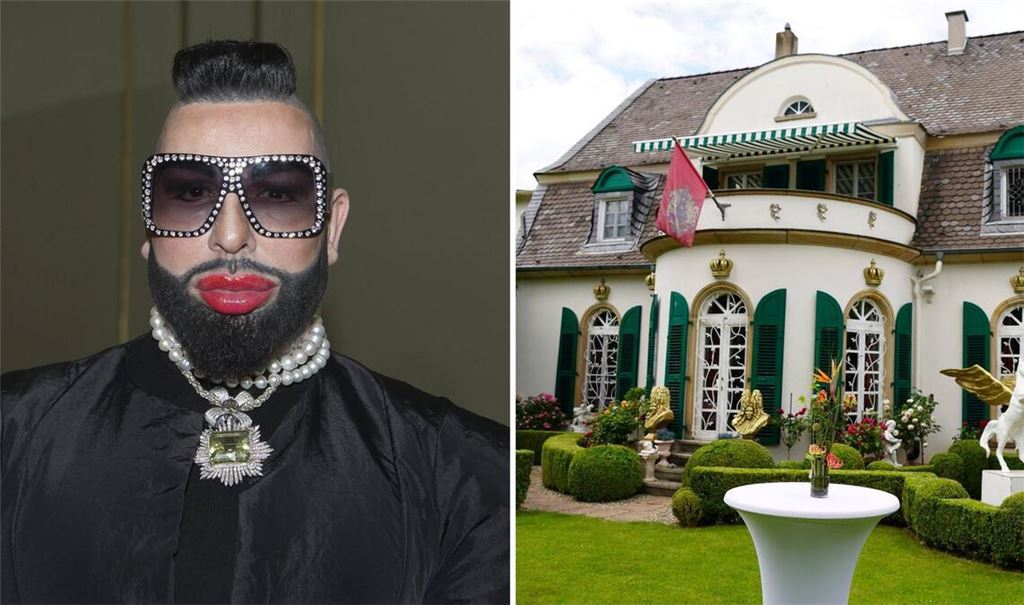 Harald Glööckler sucht für sein „Château Pompöös“ in der Pfalz einen Käufer.