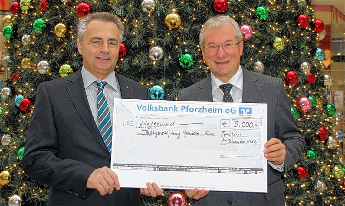 Hardi Klett (li.) und Fritz Schäfer.