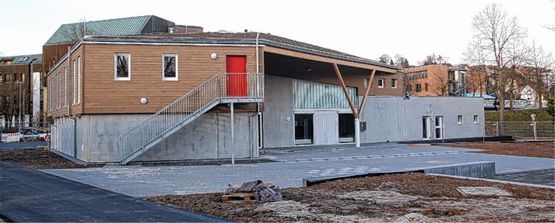 Harrt seiner Fertigstellung: das künftige Mühlacker Jugendhaus. Foto: Nill