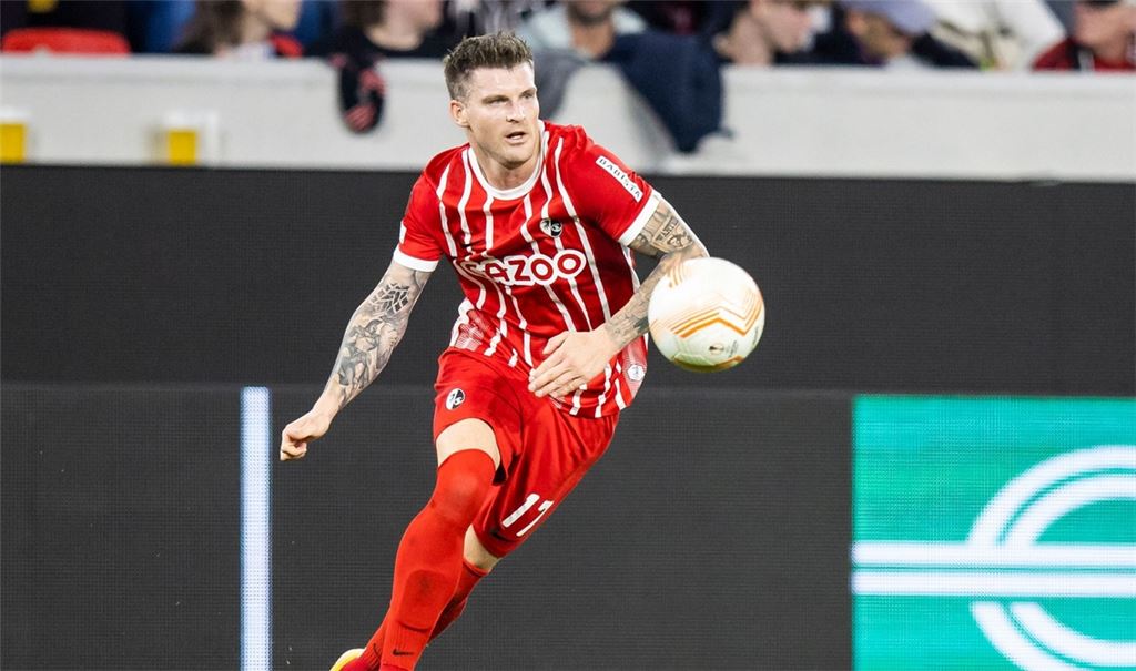 Hat derzeit mit seinem Torriecher einen Lauf: Außenverteidiger Lukas Kübler vom SC Freiburg.