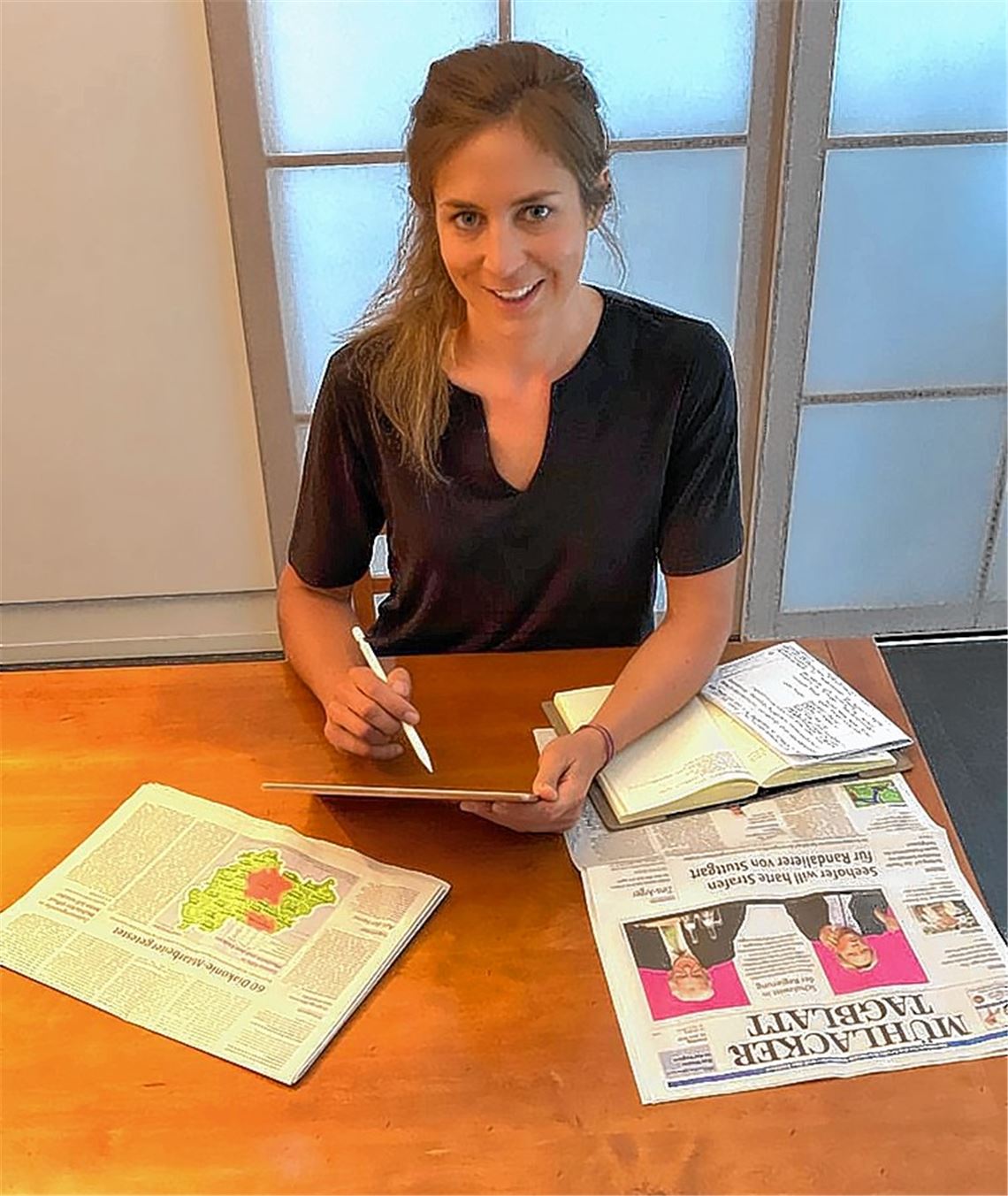 Hat eine Tätigkeit mit hoher Themenvielfalt: Citymanagerin Anna-Maria Fritz. Foto: privat