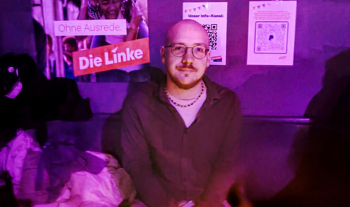 Hat mit den Linken den Einzug in den Landtag verpasst: Cedric Strauß. Foto: privat