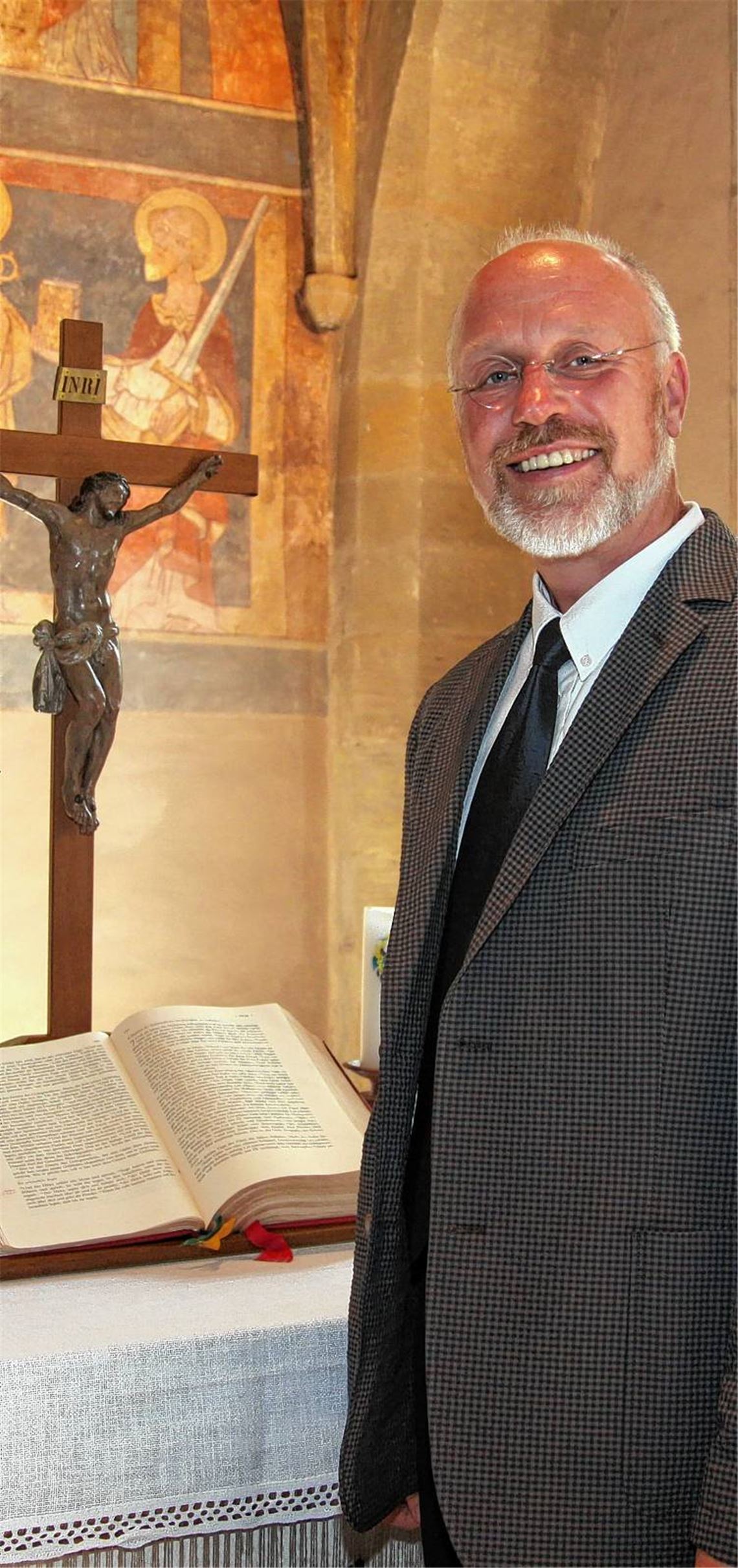 Hat sich in Schützingen und Illingen wohlgefühlt: Pfarrer Roland Kammerlohr wird am 13. Oktober verabschiedet.