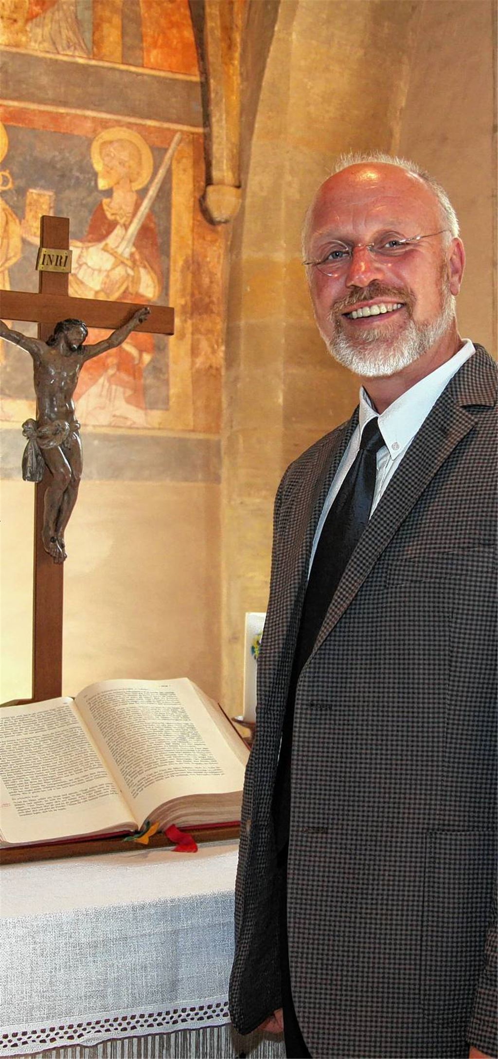 Hat sich in Schützingen und Illingen wohlgefühlt: Pfarrer Roland Kammerlohr wird am 13. Oktober verabschiedet.