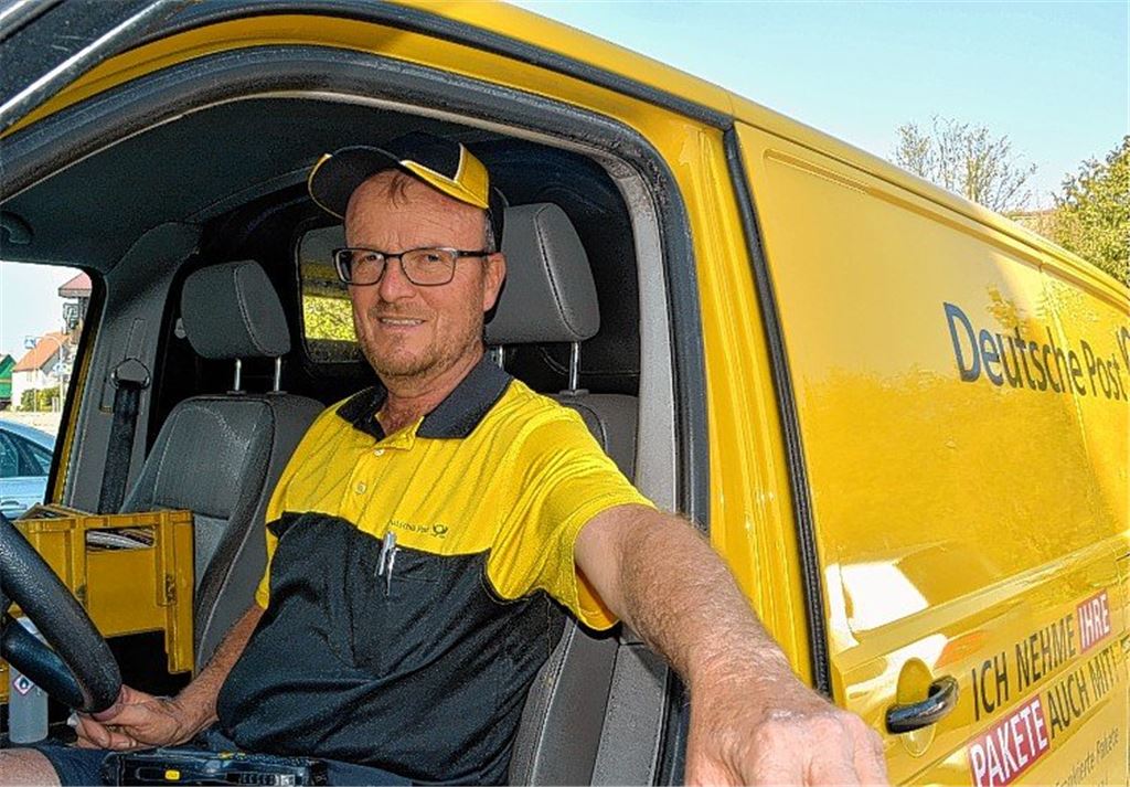 Postbote ist in der Krise voll gefordert