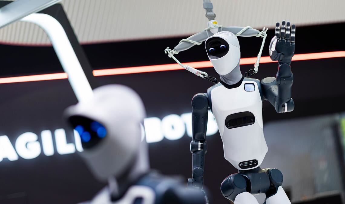 Hauptthema der Hannover Messe sind der Einsatz Künstlicher Intelligenz in der Produktion, Automatisierung und Robotik.
