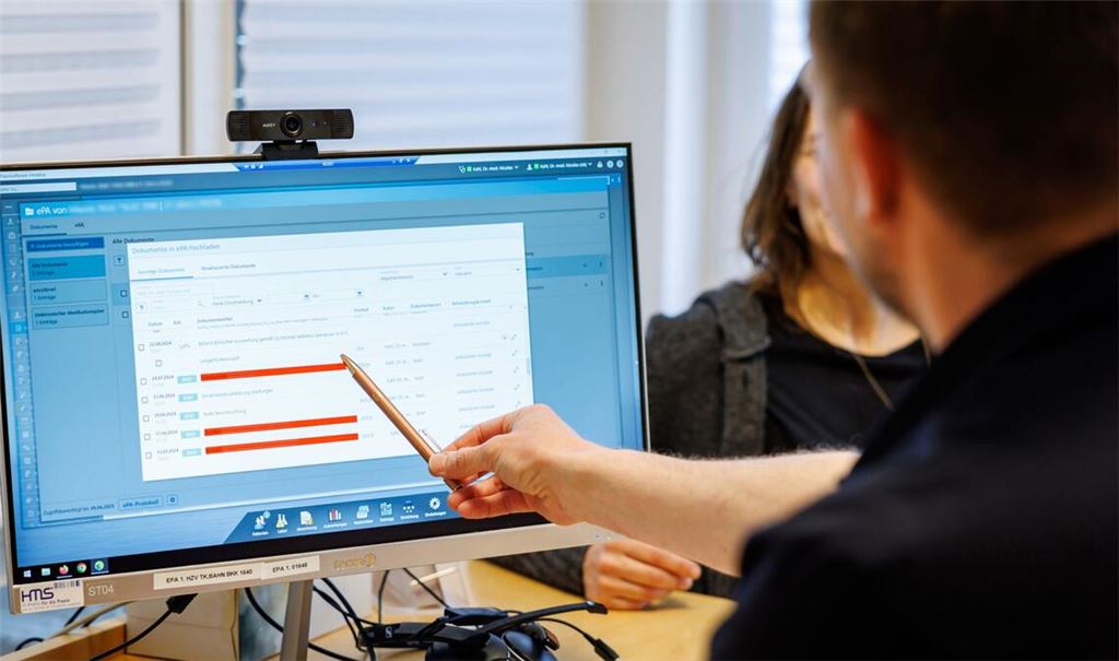 Hausärzte ziehen eine kritische Bilanz der Anfang 2025 eingeführten elektronischen Patientenakten (Symbolfoto).