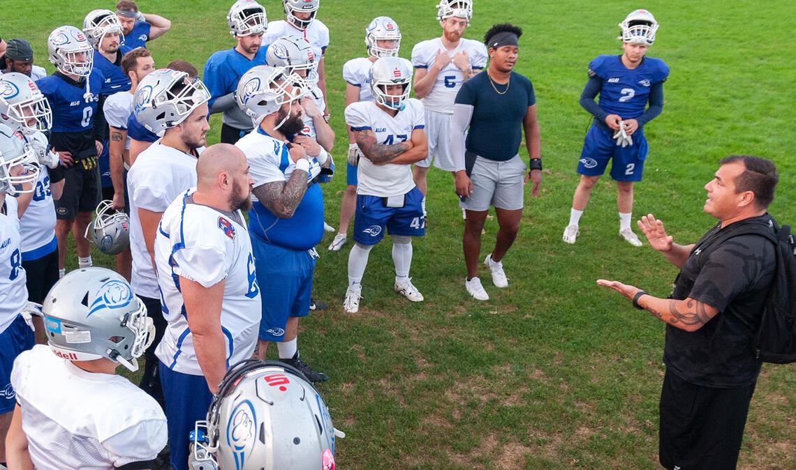 Wilddogs wollen historische Chance nutzen Headcoach Michael Lang schwört seine Männer auf das letzte Spiel ein.